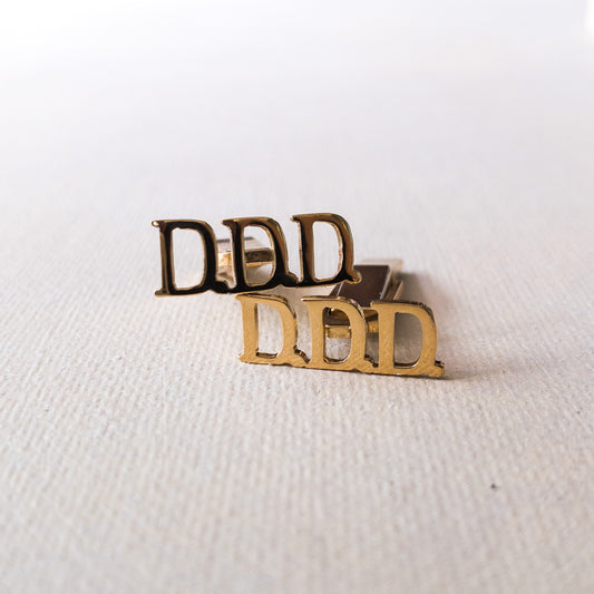 3 Letters custom made Cuff Links