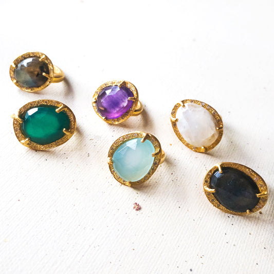 Colorful Treasures Rings