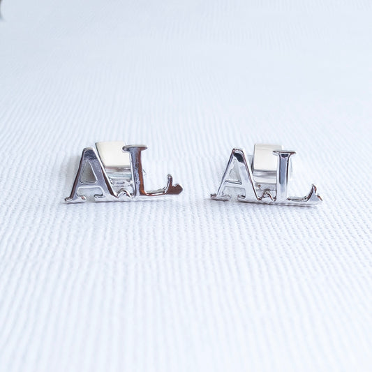 Personalized Initial Cuff Links